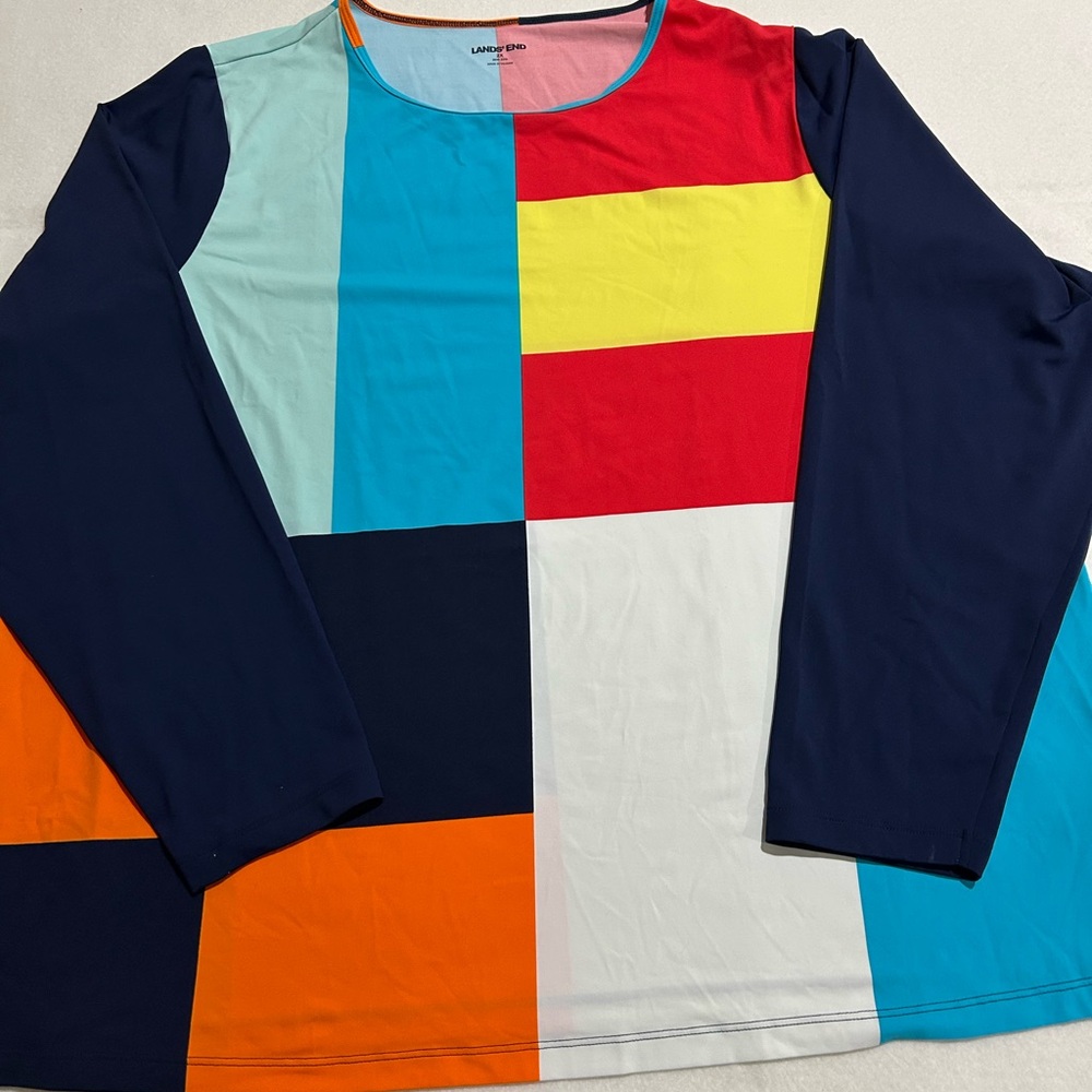 Land’s End Women’s Long Sleeve Rash Guard